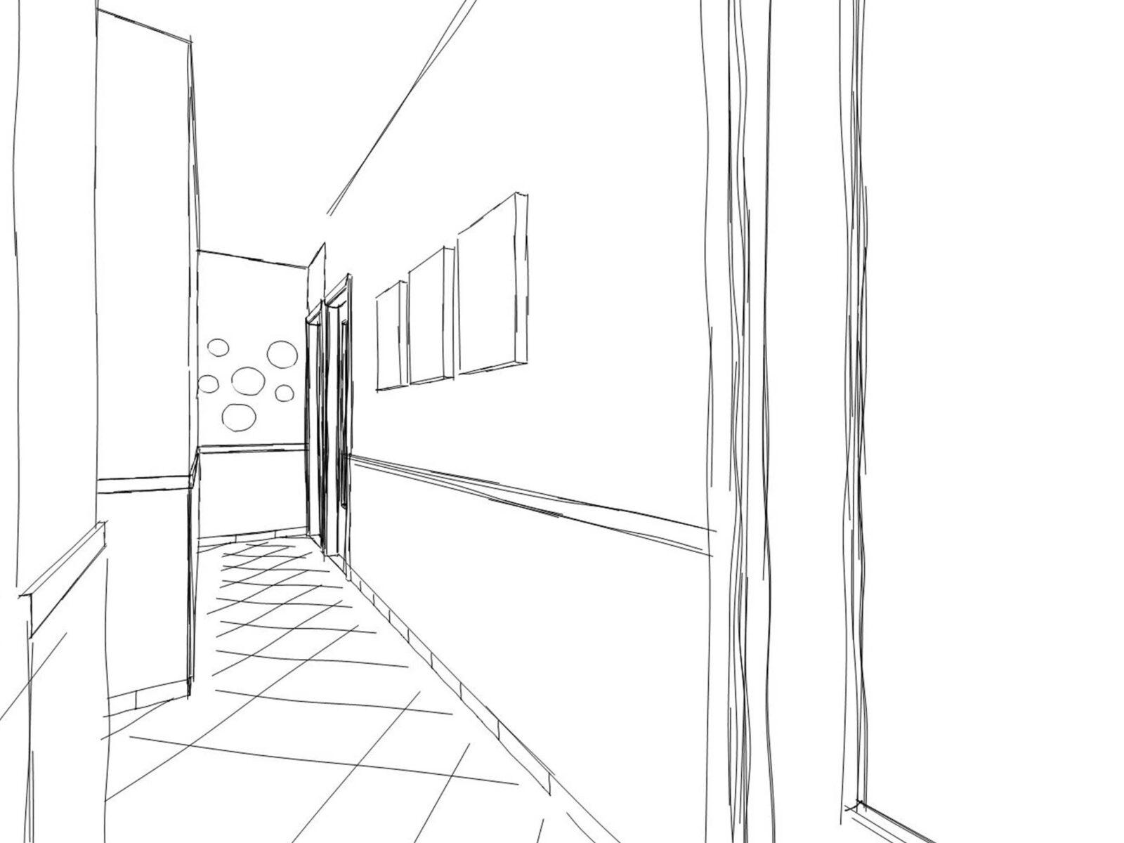 Villa Harmonie et Equilibre Croquis degagement2 scaled